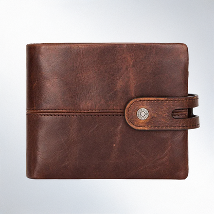 CONTACT'S Casual Men Wallets Crazy Horse Leather Short Coin Purse Hasp Design Wallet Cow Leather Clutch Wallets Male Carteiras
